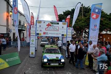 San Juan, escenario de la protocolaria ceremonia de salida del Rallye de Telde (Foto Francisco Javier Santana)